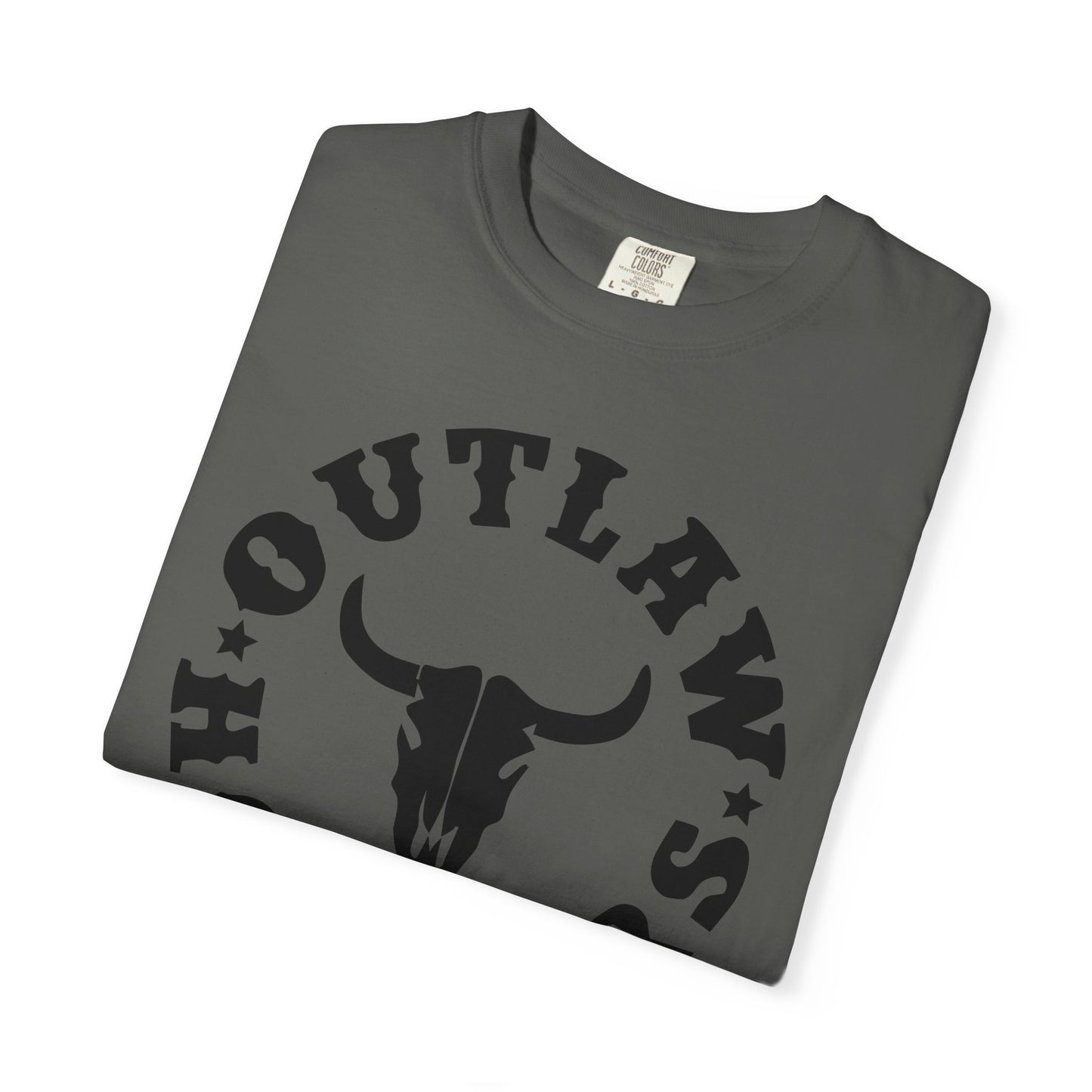 Black Outlaw Holsters Garment-Dyed T-shirt, Unisex