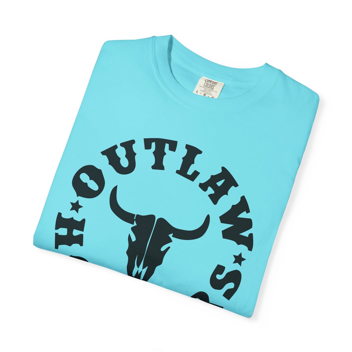 Black Outlaw Holsters Garment-Dyed T-shirt, Unisex