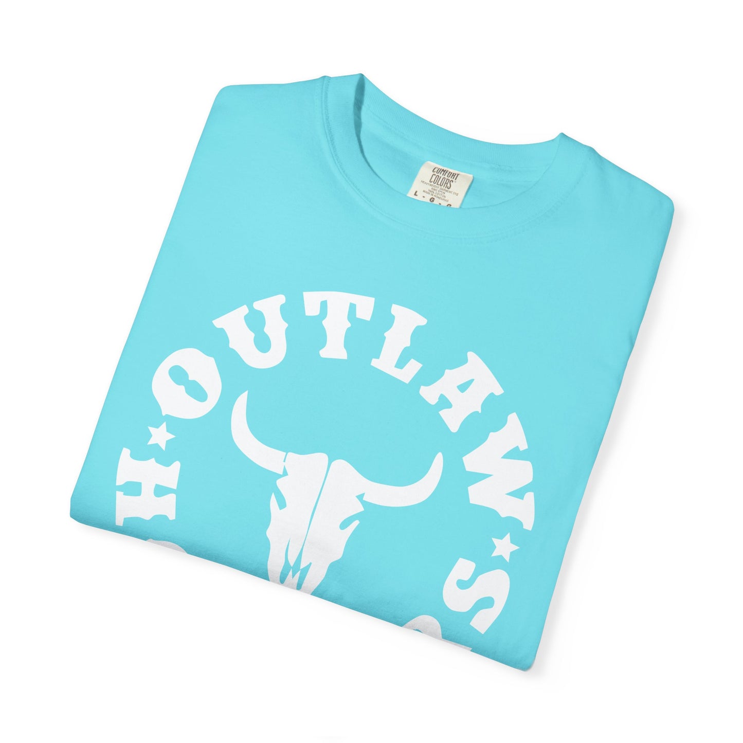 White Outlaw Holsters Garment-Dyed T-shirt, Unisex