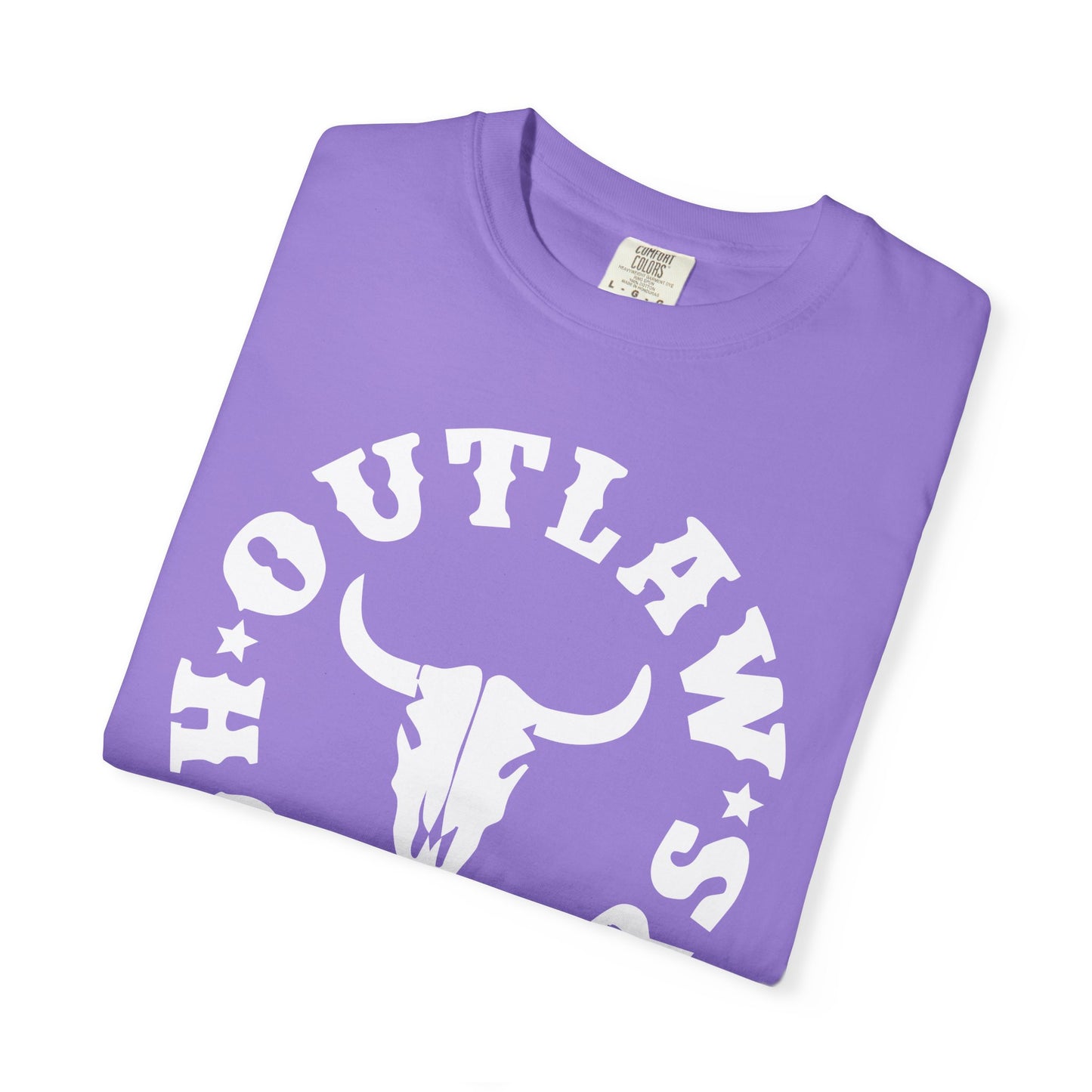 White Outlaw Holsters Garment-Dyed T-shirt, Unisex