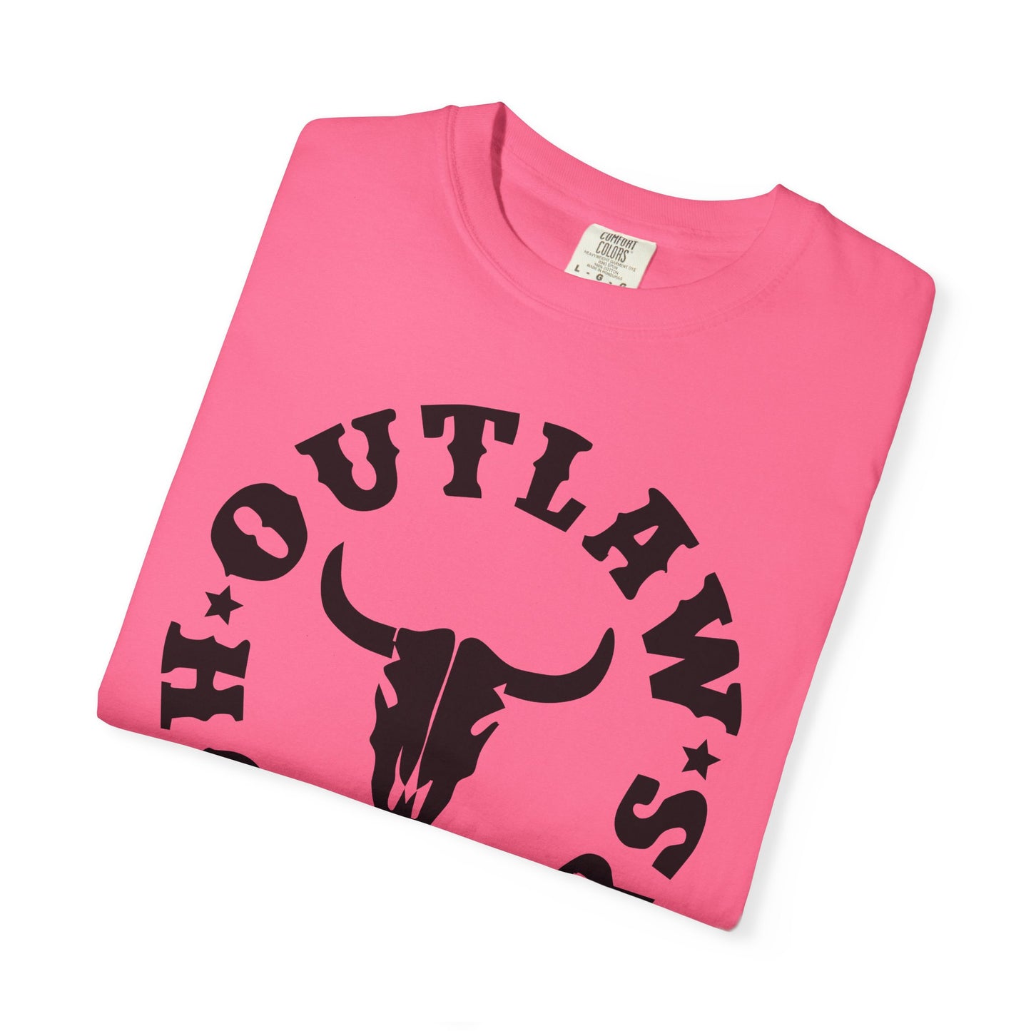 Black Outlaw Holsters Garment-Dyed T-shirt, Unisex