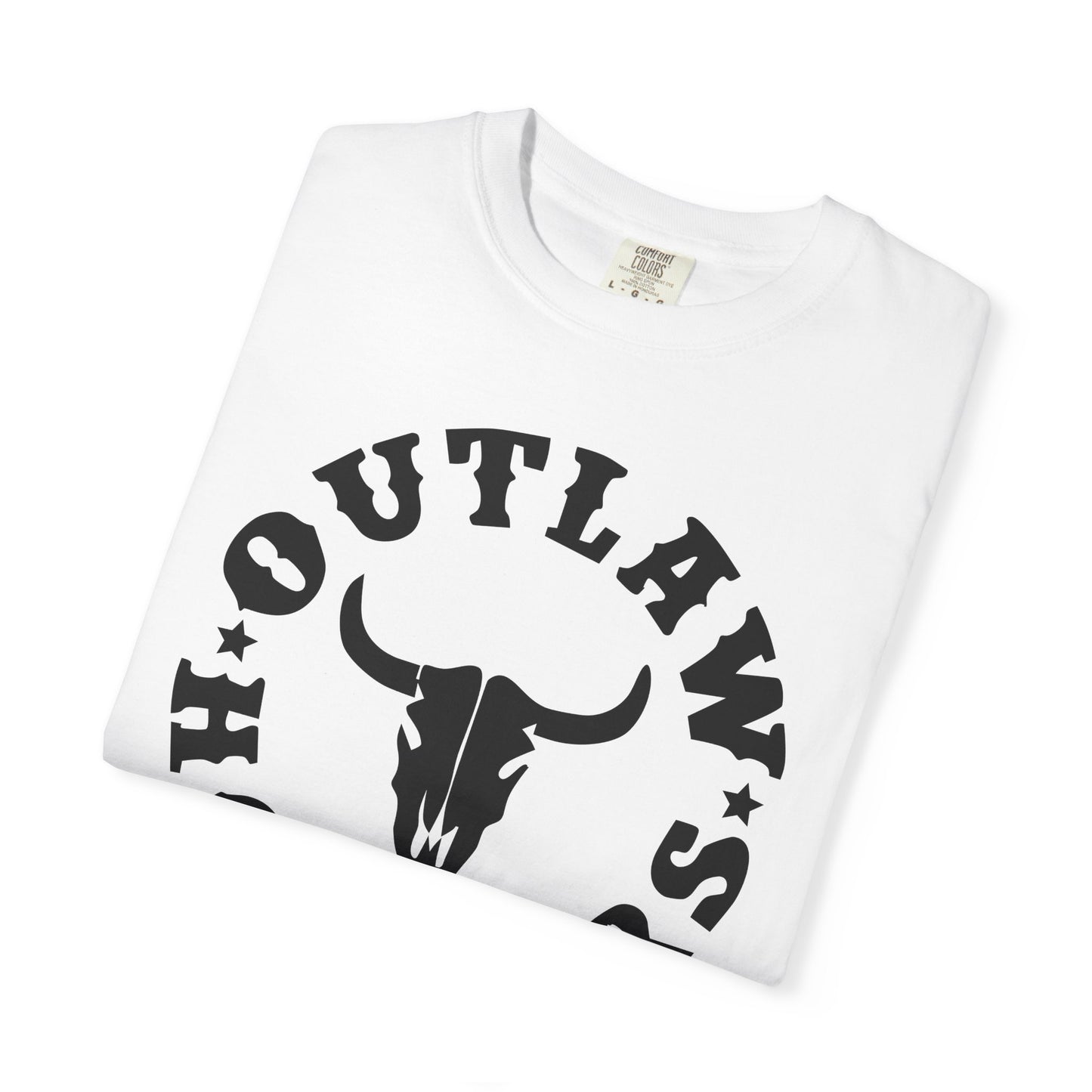 Black Outlaw Holsters Garment-Dyed T-shirt, Unisex