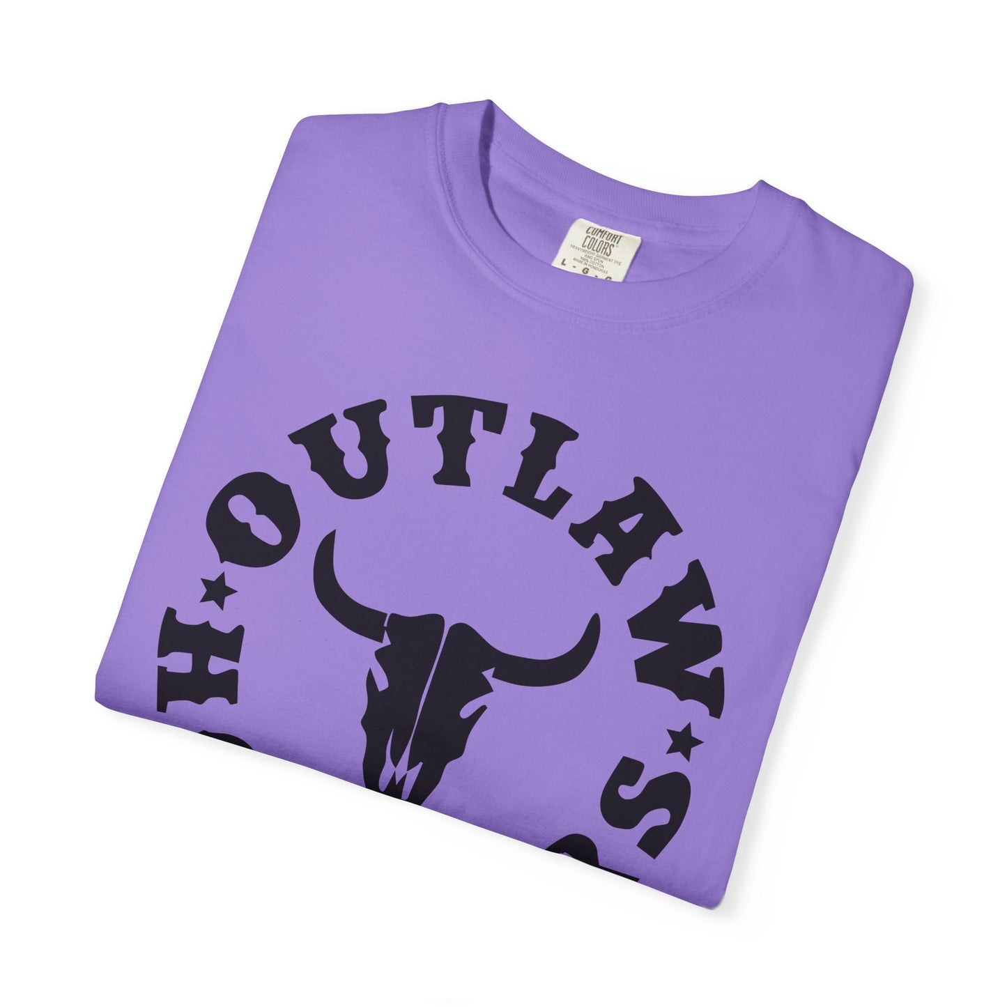 Black Outlaw Holsters Garment-Dyed T-shirt, Unisex