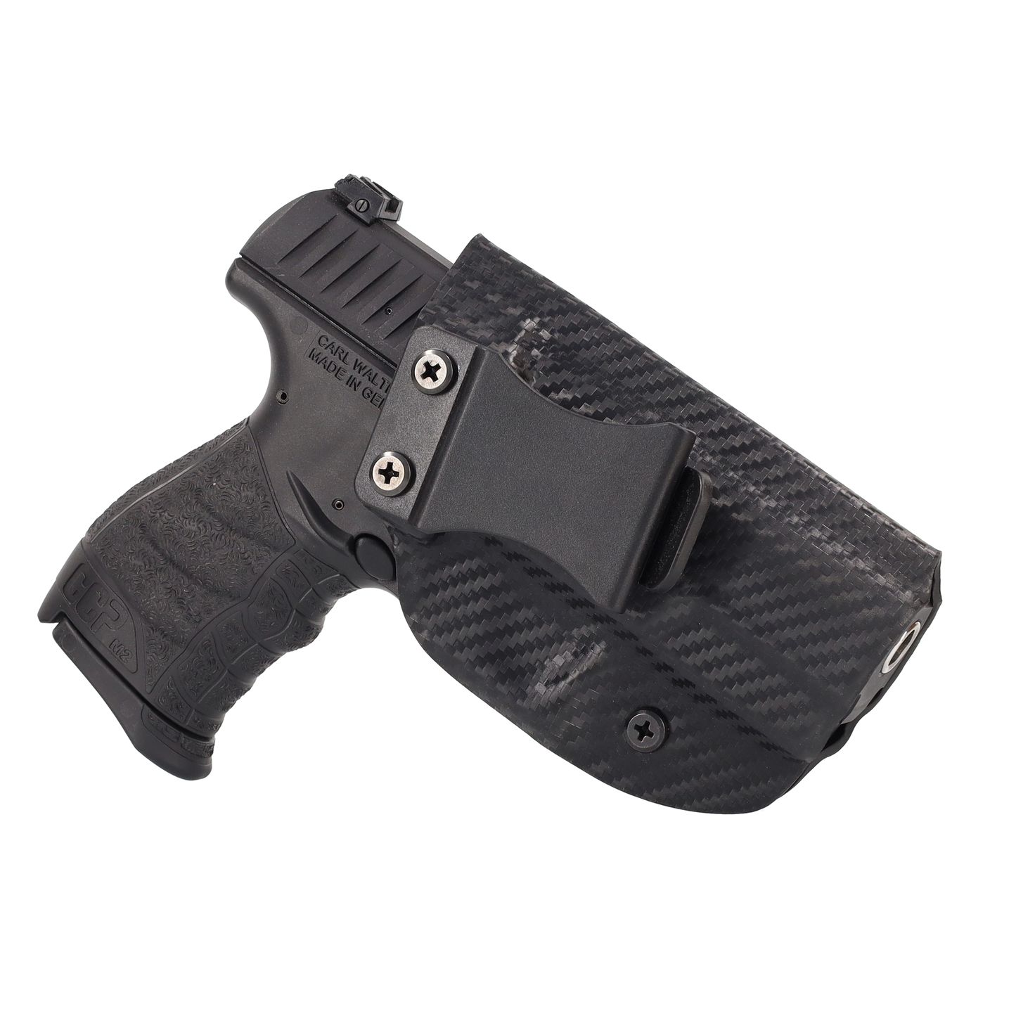Outlaw Holsters Black Carbon Fiber Holster For Inside The Waistband (IWB) Carry- Custom Fit for More Than 200 Different Handgun