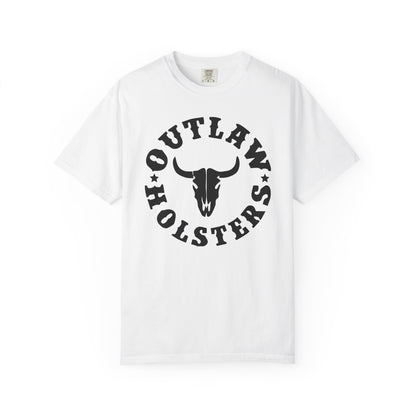 Black Outlaw Holsters Garment-Dyed T-shirt, Unisex