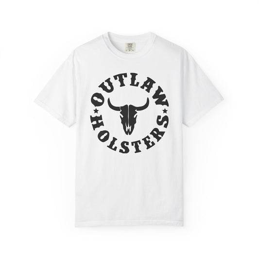 Black Outlaw Holsters Garment-Dyed T-shirt, Unisex