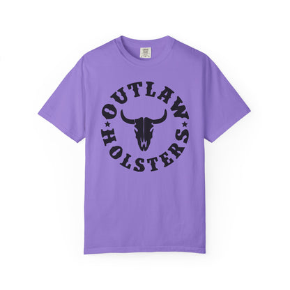Black Outlaw Holsters Garment-Dyed T-shirt, Unisex