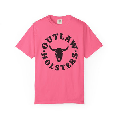Black Outlaw Holsters Garment-Dyed T-shirt, Unisex