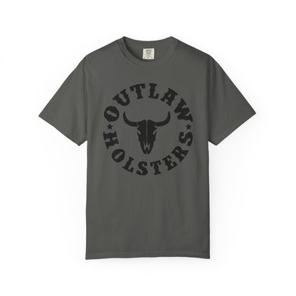 Black Outlaw Holsters Garment-Dyed T-shirt, Unisex