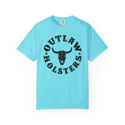 Black Outlaw Holsters Garment-Dyed T-shirt, Unisex