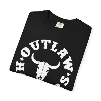 White Outlaw Holsters Garment-Dyed T-shirt, Unisex