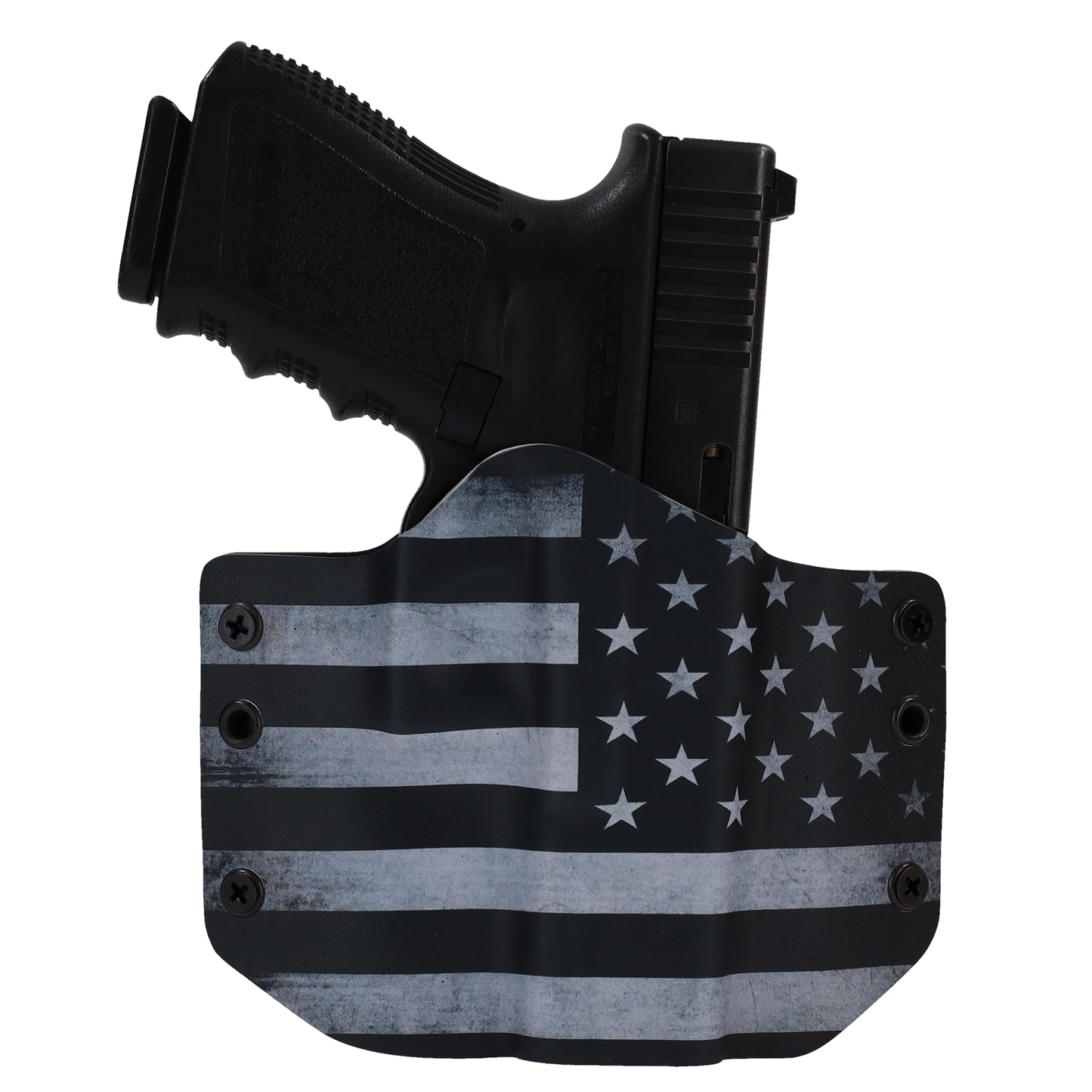 Black and White USA OWB Holster