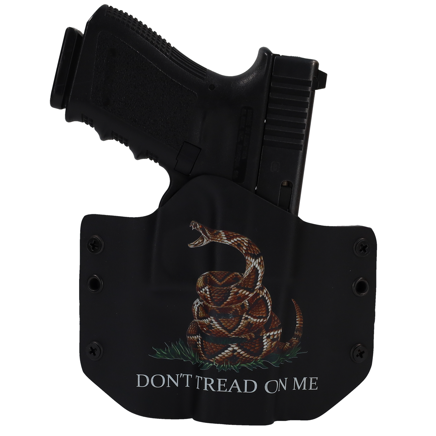 Don’t Tread on Me Black OWB Holster