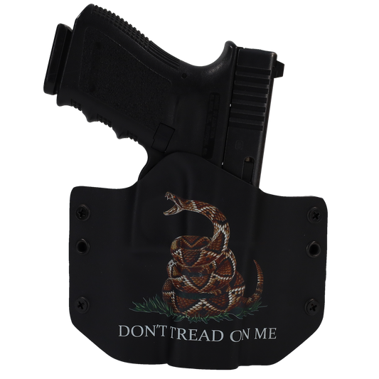 Don’t Tread on Me Black OWB Holster