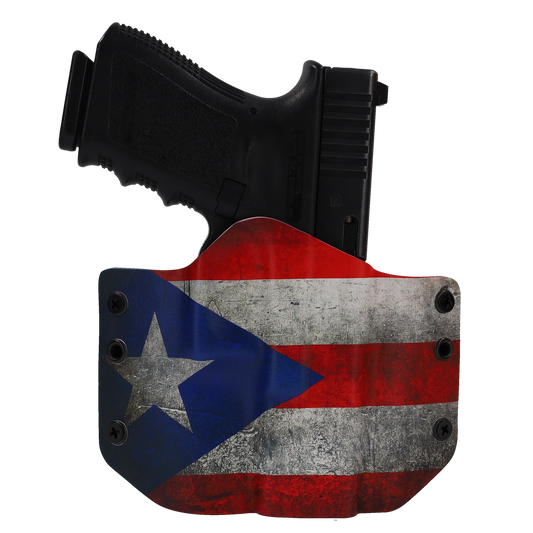 Puerto Rican Flag OWB Holster