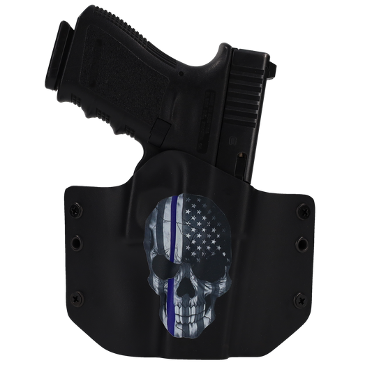 Skull Blue Line OWB Holster
